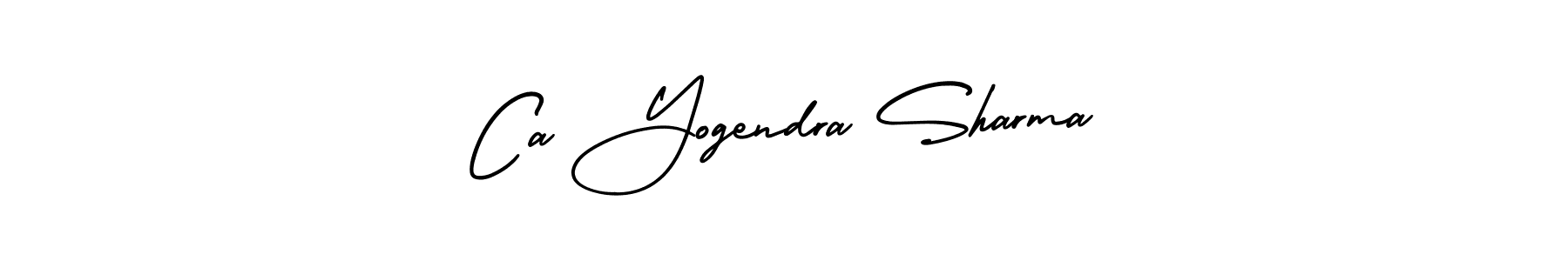 Make a short Ca Yogendra Sharma signature style. Manage your documents anywhere anytime using AmerikaSignatureDemo-Regular. Create and add eSignatures, submit forms, share and send files easily. Ca Yogendra Sharma signature style 3 images and pictures png