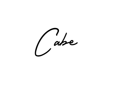 Use a signature maker to create a handwritten signature online. With this signature software, you can design (AmerikaSignatureDemo-Regular) your own signature for name Cabe. Cabe signature style 3 images and pictures png