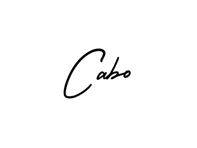 Design your own signature with our free online signature maker. With this signature software, you can create a handwritten (AmerikaSignatureDemo-Regular) signature for name Cabo. Cabo signature style 3 images and pictures png