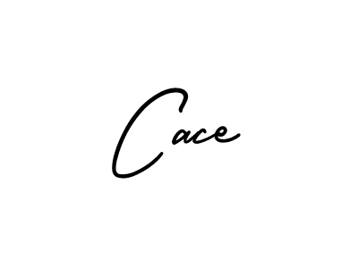 Design your own signature with our free online signature maker. With this signature software, you can create a handwritten (AmerikaSignatureDemo-Regular) signature for name Cace. Cace signature style 3 images and pictures png
