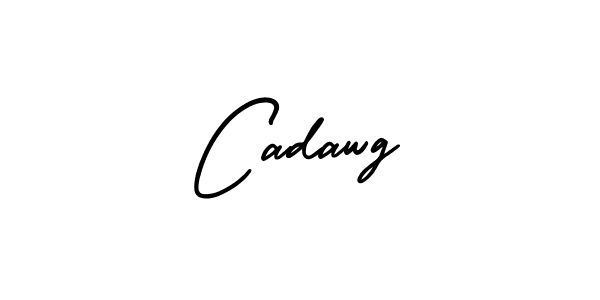 The best way (AmerikaSignatureDemo-Regular) to make a short signature is to pick only two or three words in your name. The name Cadawg include a total of six letters. For converting this name. Cadawg signature style 3 images and pictures png