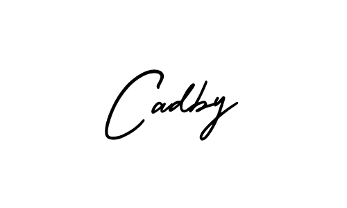 Best and Professional Signature Style for Cadby. AmerikaSignatureDemo-Regular Best Signature Style Collection. Cadby signature style 3 images and pictures png