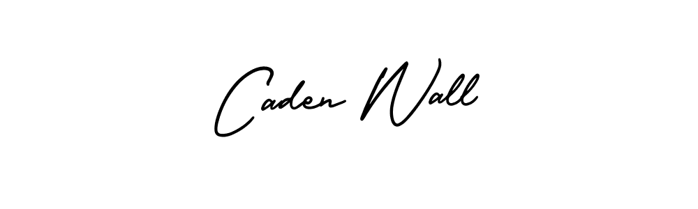 AmerikaSignatureDemo-Regular is a professional signature style that is perfect for those who want to add a touch of class to their signature. It is also a great choice for those who want to make their signature more unique. Get Caden Wall name to fancy signature for free. Caden Wall signature style 3 images and pictures png