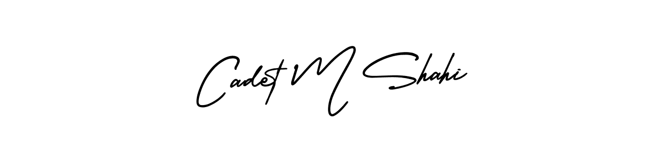 You can use this online signature creator to create a handwritten signature for the name Cadet M Shahi. This is the best online autograph maker. Cadet M Shahi signature style 3 images and pictures png
