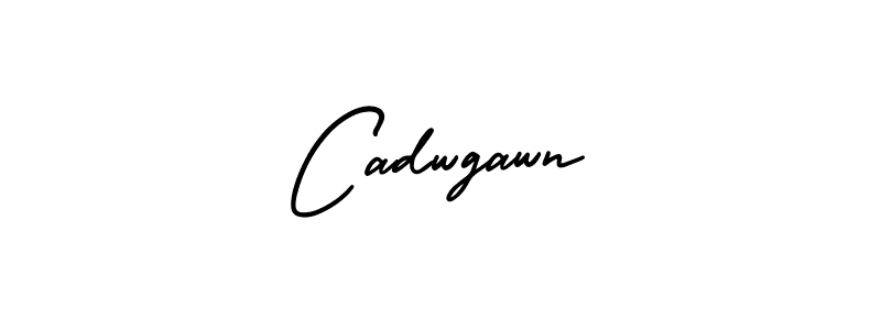 Cadwgawn stylish signature style. Best Handwritten Sign (AmerikaSignatureDemo-Regular) for my name. Handwritten Signature Collection Ideas for my name Cadwgawn. Cadwgawn signature style 3 images and pictures png