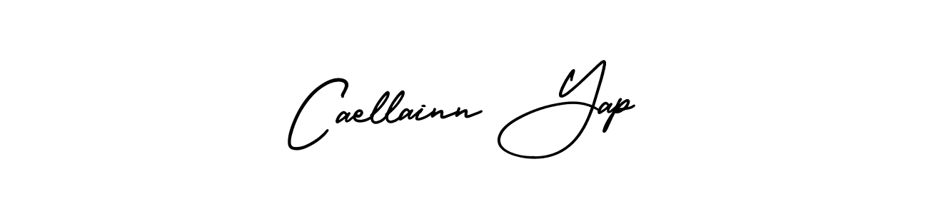 Use a signature maker to create a handwritten signature online. With this signature software, you can design (AmerikaSignatureDemo-Regular) your own signature for name Caellainn Yap. Caellainn Yap signature style 3 images and pictures png