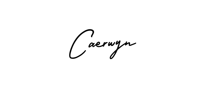 Create a beautiful signature design for name Caerwyn. With this signature (AmerikaSignatureDemo-Regular) fonts, you can make a handwritten signature for free. Caerwyn signature style 3 images and pictures png