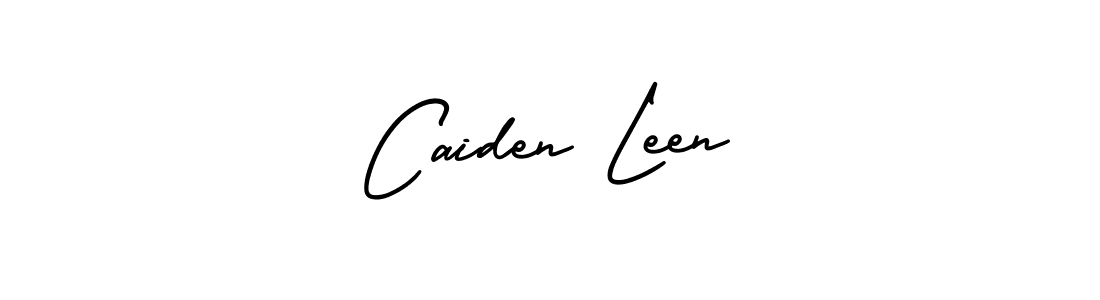 Design your own signature with our free online signature maker. With this signature software, you can create a handwritten (AmerikaSignatureDemo-Regular) signature for name Caiden Leen. Caiden Leen signature style 3 images and pictures png