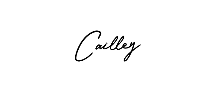 How to make Cailley name signature. Use AmerikaSignatureDemo-Regular style for creating short signs online. This is the latest handwritten sign. Cailley signature style 3 images and pictures png
