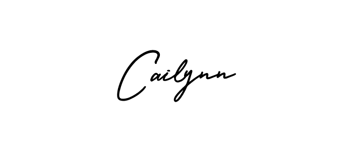 How to make Cailynn signature? AmerikaSignatureDemo-Regular is a professional autograph style. Create handwritten signature for Cailynn name. Cailynn signature style 3 images and pictures png