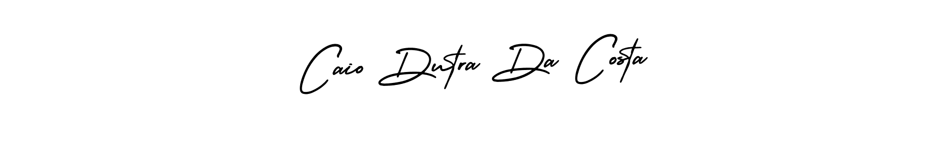 The best way (AmerikaSignatureDemo-Regular) to make a short signature is to pick only two or three words in your name. The name Caio Dutra Da Costa include a total of six letters. For converting this name. Caio Dutra Da Costa signature style 3 images and pictures png
