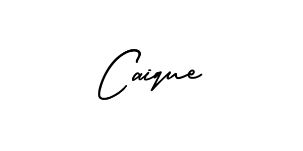Make a beautiful signature design for name Caique. With this signature (AmerikaSignatureDemo-Regular) style, you can create a handwritten signature for free. Caique signature style 3 images and pictures png