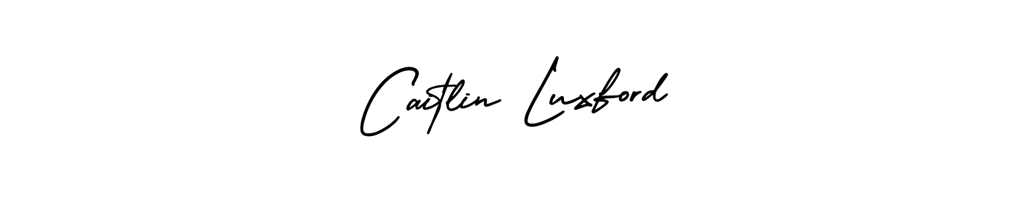 Make a beautiful signature design for name Caitlin Luxford. With this signature (AmerikaSignatureDemo-Regular) style, you can create a handwritten signature for free. Caitlin Luxford signature style 3 images and pictures png