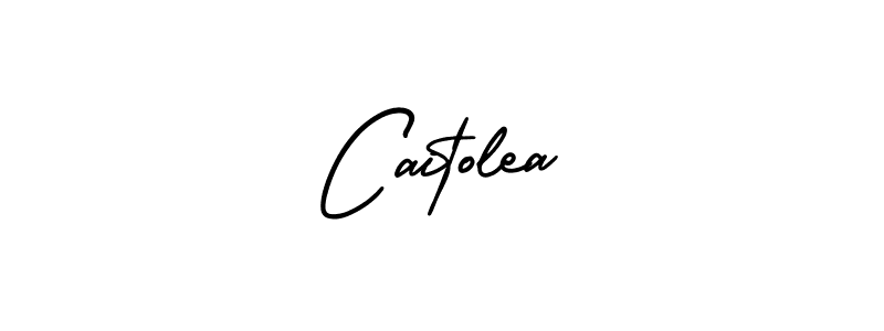 Also we have Caitolea name is the best signature style. Create professional handwritten signature collection using AmerikaSignatureDemo-Regular autograph style. Caitolea signature style 3 images and pictures png