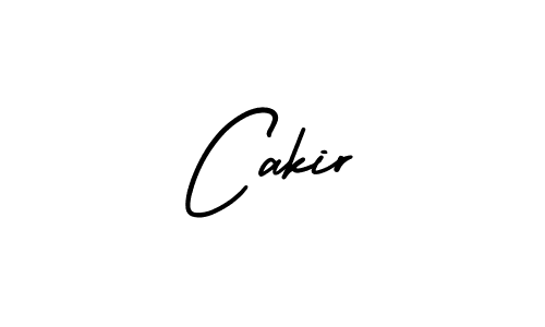 Design your own signature with our free online signature maker. With this signature software, you can create a handwritten (AmerikaSignatureDemo-Regular) signature for name Cakir. Cakir signature style 3 images and pictures png