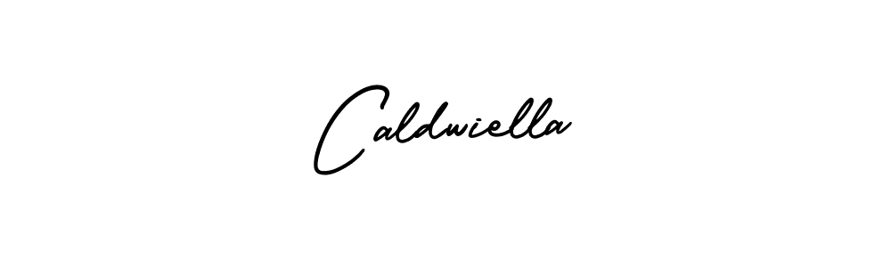 Make a beautiful signature design for name Caldwiella. With this signature (AmerikaSignatureDemo-Regular) style, you can create a handwritten signature for free. Caldwiella signature style 3 images and pictures png