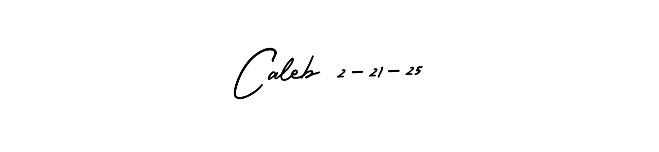 Also we have Caleb 2-21-25 name is the best signature style. Create professional handwritten signature collection using AmerikaSignatureDemo-Regular autograph style. Caleb 2-21-25 signature style 3 images and pictures png