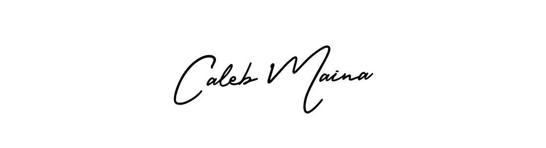 How to Draw Caleb Maina signature style? AmerikaSignatureDemo-Regular is a latest design signature styles for name Caleb Maina. Caleb Maina signature style 3 images and pictures png