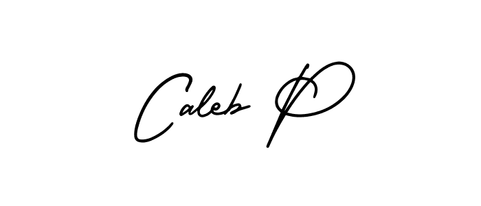 Best and Professional Signature Style for Caleb P. AmerikaSignatureDemo-Regular Best Signature Style Collection. Caleb P signature style 3 images and pictures png