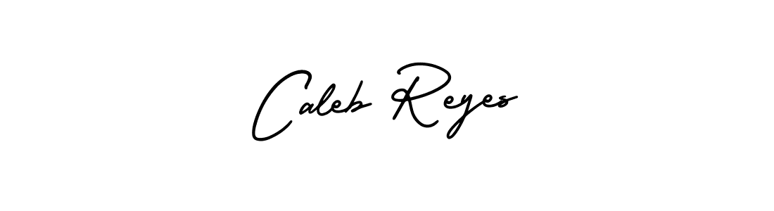 Create a beautiful signature design for name Caleb Reyes. With this signature (AmerikaSignatureDemo-Regular) fonts, you can make a handwritten signature for free. Caleb Reyes signature style 3 images and pictures png