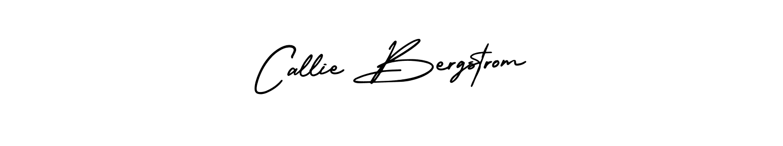 How to make Callie Bergstrom name signature. Use AmerikaSignatureDemo-Regular style for creating short signs online. This is the latest handwritten sign. Callie Bergstrom signature style 3 images and pictures png