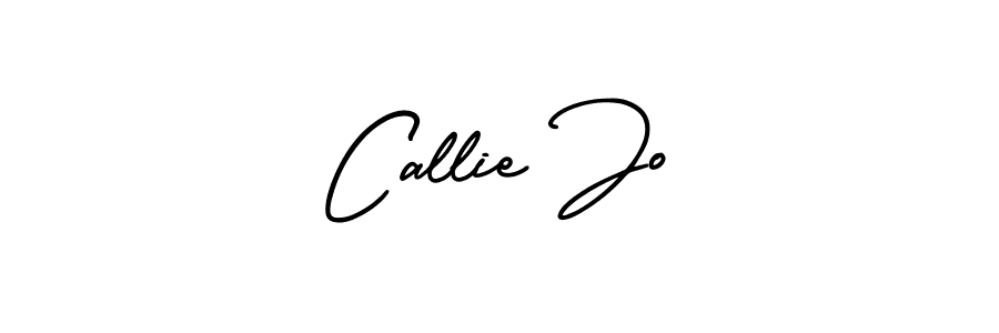 Create a beautiful signature design for name Callie Jo. With this signature (AmerikaSignatureDemo-Regular) fonts, you can make a handwritten signature for free. Callie Jo signature style 3 images and pictures png