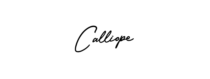 Design your own signature with our free online signature maker. With this signature software, you can create a handwritten (AmerikaSignatureDemo-Regular) signature for name Calliope. Calliope signature style 3 images and pictures png