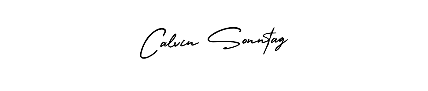 How to make Calvin Sonntag signature? AmerikaSignatureDemo-Regular is a professional autograph style. Create handwritten signature for Calvin Sonntag name. Calvin Sonntag signature style 3 images and pictures png