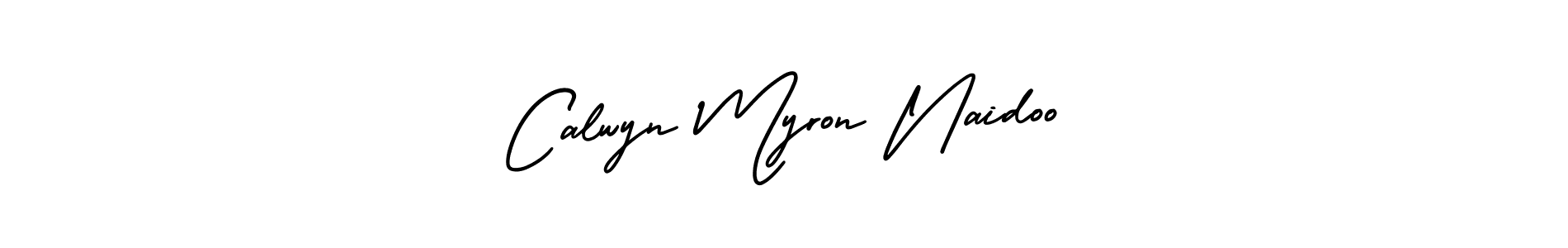Best and Professional Signature Style for Calwyn Myron Naidoo. AmerikaSignatureDemo-Regular Best Signature Style Collection. Calwyn Myron Naidoo signature style 3 images and pictures png