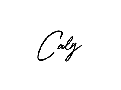 How to make Caly signature? AmerikaSignatureDemo-Regular is a professional autograph style. Create handwritten signature for Caly name. Caly signature style 3 images and pictures png