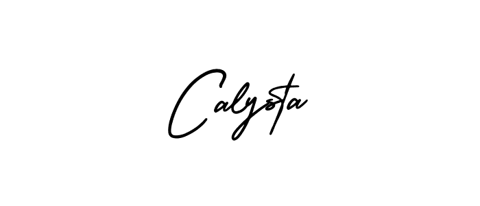 Design your own signature with our free online signature maker. With this signature software, you can create a handwritten (AmerikaSignatureDemo-Regular) signature for name Calysta. Calysta signature style 3 images and pictures png