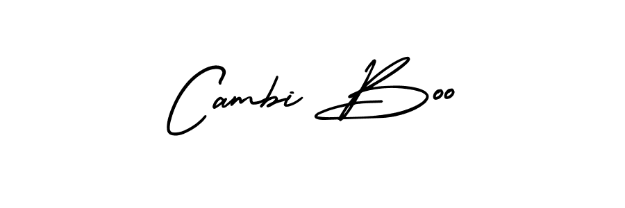 AmerikaSignatureDemo-Regular is a professional signature style that is perfect for those who want to add a touch of class to their signature. It is also a great choice for those who want to make their signature more unique. Get Cambi Boo name to fancy signature for free. Cambi Boo signature style 3 images and pictures png