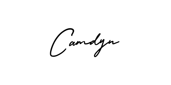 Use a signature maker to create a handwritten signature online. With this signature software, you can design (AmerikaSignatureDemo-Regular) your own signature for name Camdyn. Camdyn signature style 3 images and pictures png