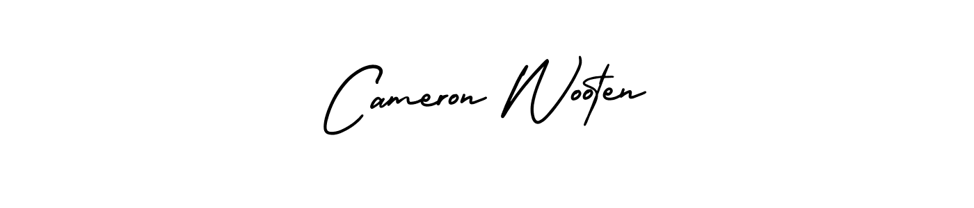 How to Draw Cameron Wooten signature style? AmerikaSignatureDemo-Regular is a latest design signature styles for name Cameron Wooten. Cameron Wooten signature style 3 images and pictures png