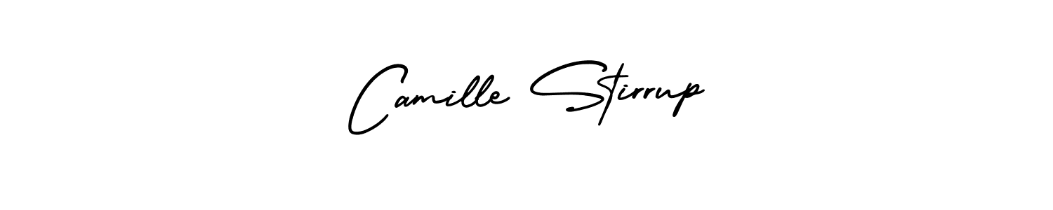 if you are searching for the best signature style for your name Camille Stirrup. so please give up your signature search. here we have designed multiple signature styles  using AmerikaSignatureDemo-Regular. Camille Stirrup signature style 3 images and pictures png