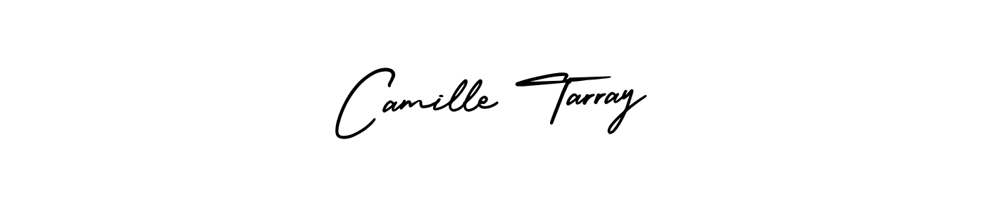 How to make Camille Tarray name signature. Use AmerikaSignatureDemo-Regular style for creating short signs online. This is the latest handwritten sign. Camille Tarray signature style 3 images and pictures png