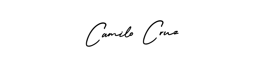 It looks lik you need a new signature style for name Camilo Cruz. Design unique handwritten (AmerikaSignatureDemo-Regular) signature with our free signature maker in just a few clicks. Camilo Cruz signature style 3 images and pictures png