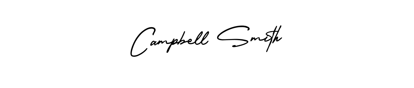 Campbell Smith stylish signature style. Best Handwritten Sign (AmerikaSignatureDemo-Regular) for my name. Handwritten Signature Collection Ideas for my name Campbell Smith. Campbell Smith signature style 3 images and pictures png