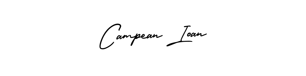 Create a beautiful signature design for name Campean Ioan. With this signature (AmerikaSignatureDemo-Regular) fonts, you can make a handwritten signature for free. Campean Ioan signature style 3 images and pictures png