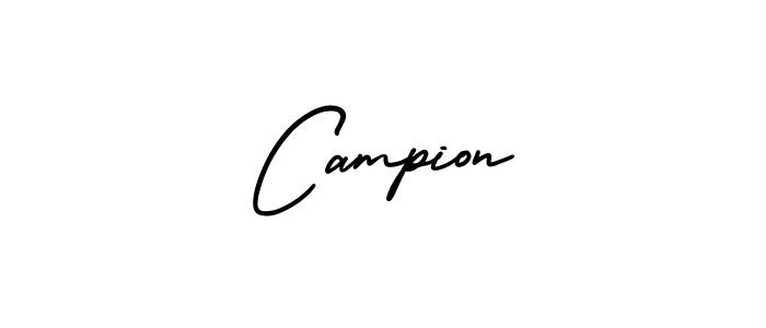 How to make Campion signature? AmerikaSignatureDemo-Regular is a professional autograph style. Create handwritten signature for Campion name. Campion signature style 3 images and pictures png