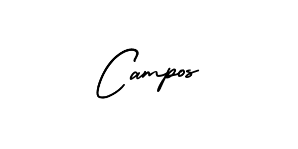 Make a beautiful signature design for name Campos. Use this online signature maker to create a handwritten signature for free. Campos signature style 3 images and pictures png