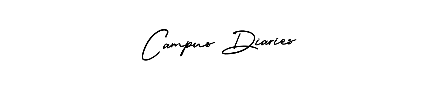 Also we have Campus Diaries name is the best signature style. Create professional handwritten signature collection using AmerikaSignatureDemo-Regular autograph style. Campus Diaries signature style 3 images and pictures png