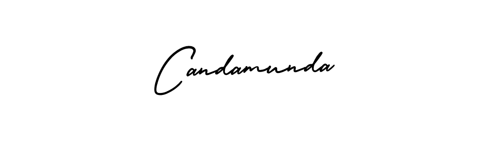 Also we have Candamunda name is the best signature style. Create professional handwritten signature collection using AmerikaSignatureDemo-Regular autograph style. Candamunda signature style 3 images and pictures png