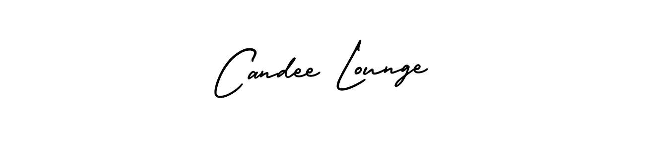 How to make Candee Lounge name signature. Use AmerikaSignatureDemo-Regular style for creating short signs online. This is the latest handwritten sign. Candee Lounge signature style 3 images and pictures png