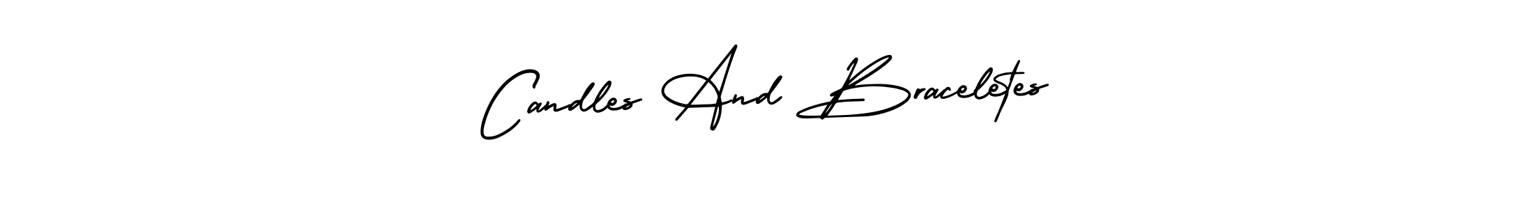 Also You can easily find your signature by using the search form. We will create Candles And Braceletes name handwritten signature images for you free of cost using AmerikaSignatureDemo-Regular sign style. Candles And Braceletes signature style 3 images and pictures png