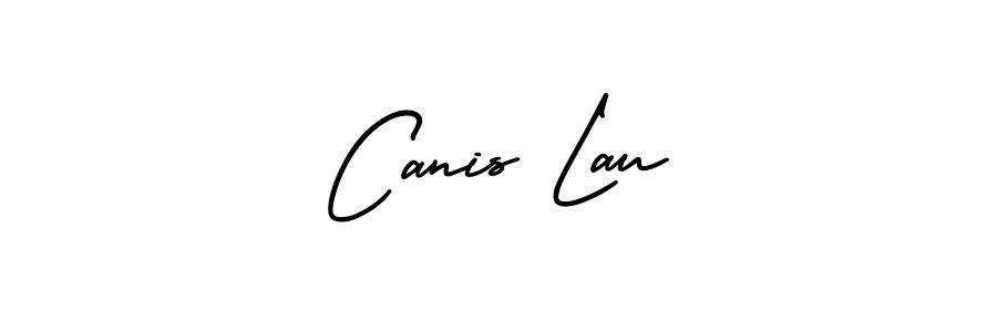 This is the best signature style for the Canis Lau name. Also you like these signature font (AmerikaSignatureDemo-Regular). Mix name signature. Canis Lau signature style 3 images and pictures png