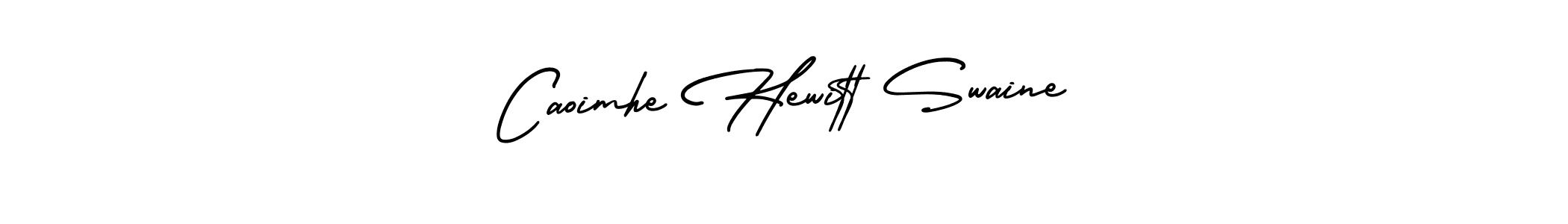 Make a short Caoimhe Hewitt Swaine signature style. Manage your documents anywhere anytime using AmerikaSignatureDemo-Regular. Create and add eSignatures, submit forms, share and send files easily. Caoimhe Hewitt Swaine signature style 3 images and pictures png