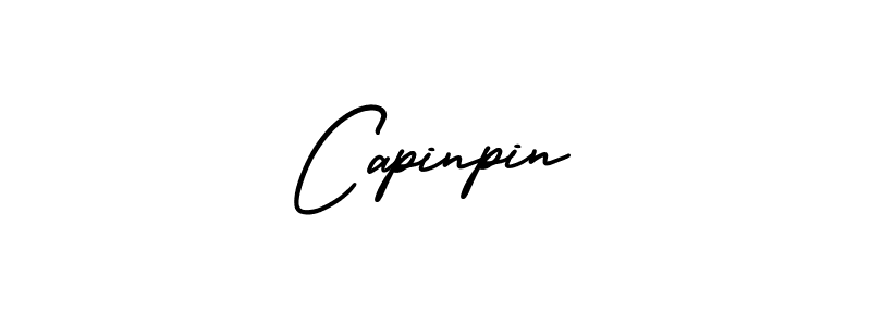 Check out images of Autograph of Capinpin name. Actor Capinpin Signature Style. AmerikaSignatureDemo-Regular is a professional sign style online. Capinpin signature style 3 images and pictures png