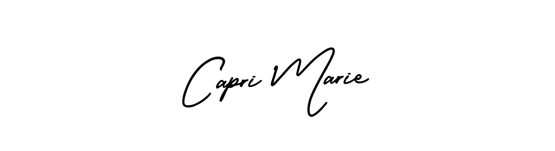 if you are searching for the best signature style for your name Capri Marie. so please give up your signature search. here we have designed multiple signature styles  using AmerikaSignatureDemo-Regular. Capri Marie signature style 3 images and pictures png