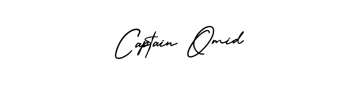 How to Draw Captain Omid signature style? AmerikaSignatureDemo-Regular is a latest design signature styles for name Captain Omid. Captain Omid signature style 3 images and pictures png